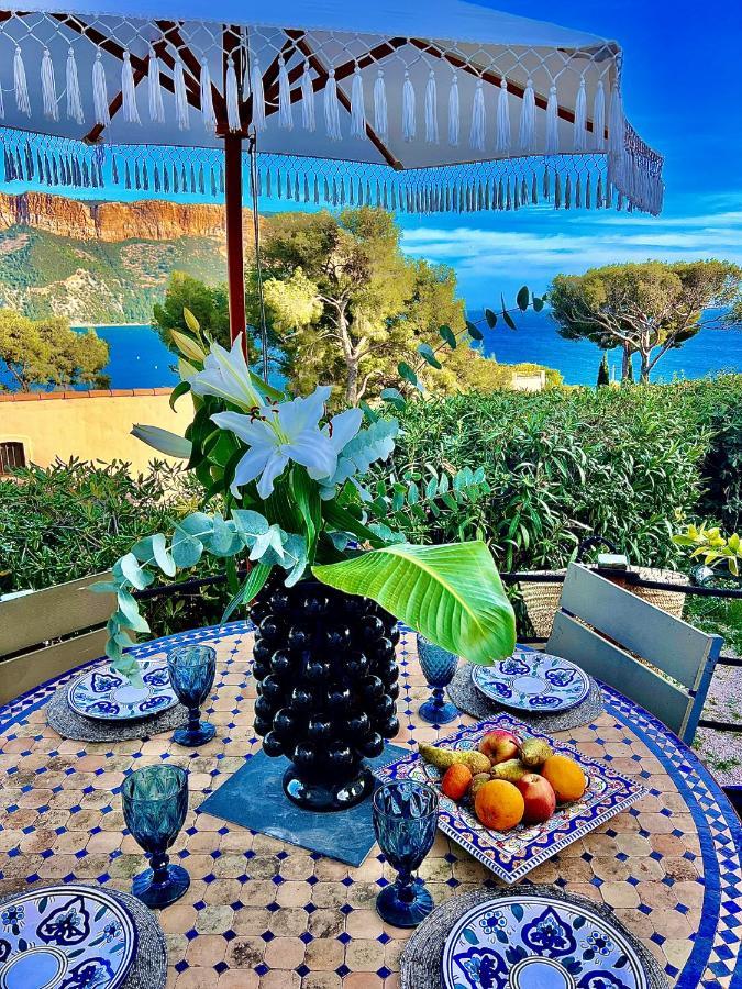 Astoria Villa Maison D Hotes Appartement Vue Mer Avec Piscine Cassis Exterior foto